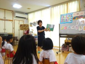 英語正課参観日・親育ち講話(星月宙組)