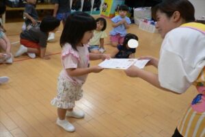 すくすくリズム表彰式🏅(星組)